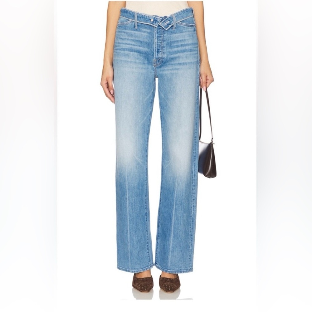 MOTHER Light Blue Flare Jeans